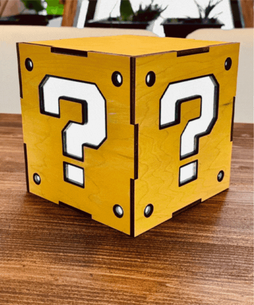 Question Block Light Box 